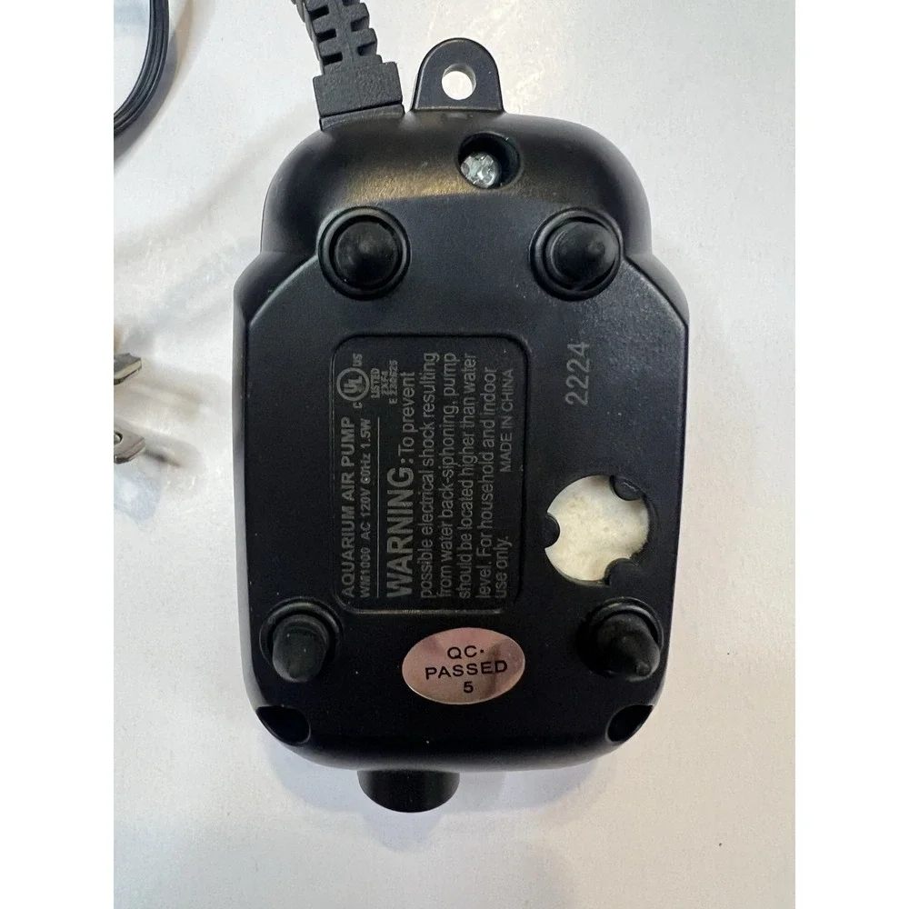 Aqua Culture 5 to‎ 15 Gallon Single Outlet Aquarium Air Pump